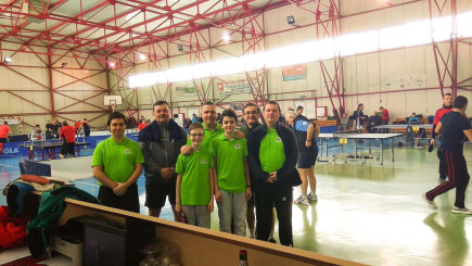 Gyergyóditróban asztaliteniszeztünk!